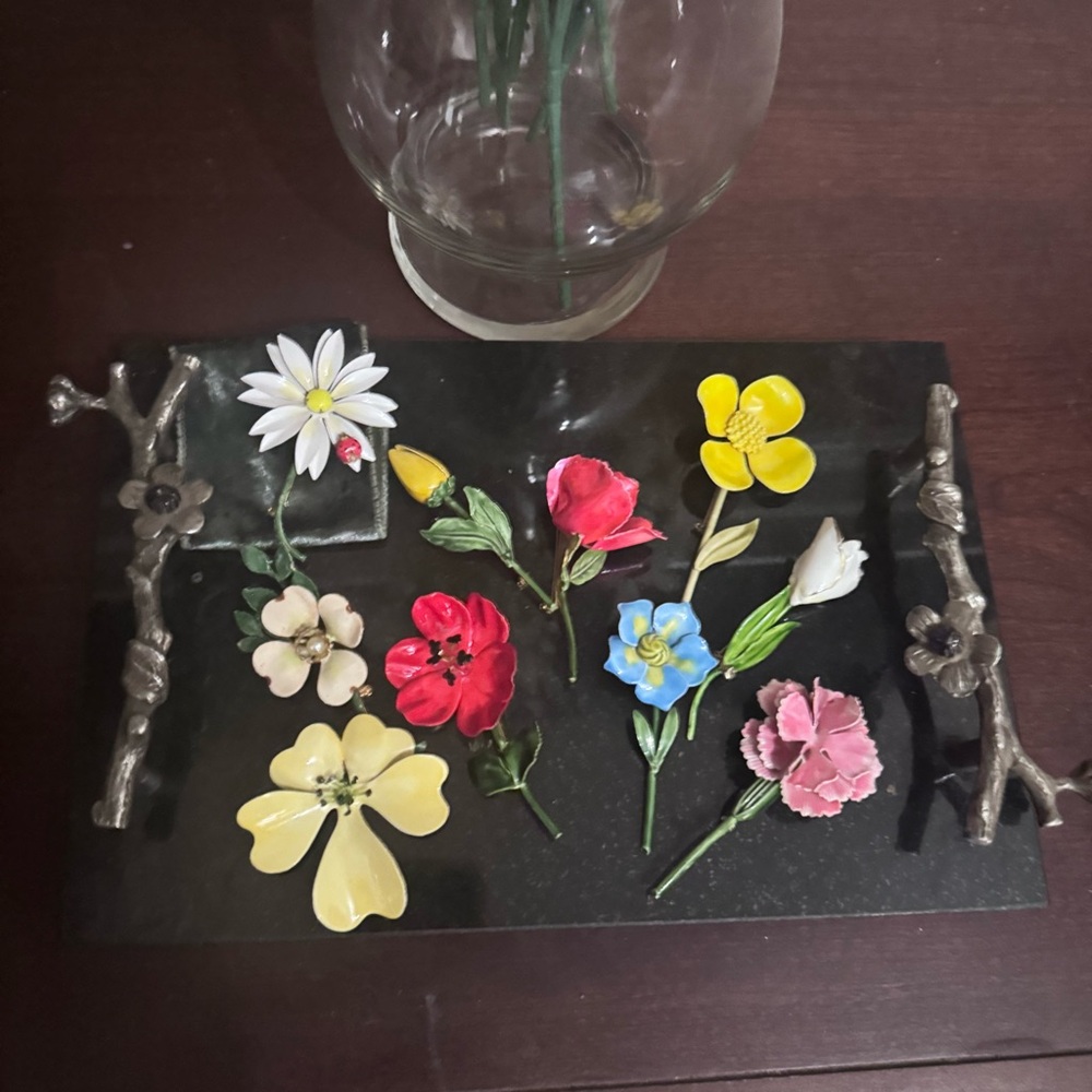Original by Robert flower brooch collection - Picture 6 of 16